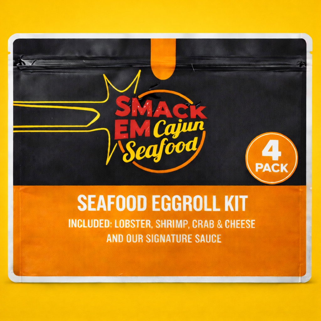 Seafood Eggroll 4 Count — Packaging